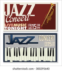Jazz music festival, poster