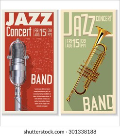 Jazz music festival, poster