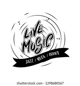 Jazz Music Festival Posters Musical Instruments Stock Vector (Royalty ...