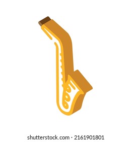 jazz music isometric icon vector. jazz music sign. isolated symbol illustration