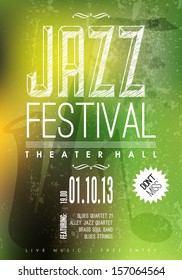 Jazz, Music, Sax, Poster Background