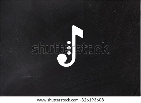 Jazz music vector logo.