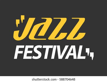 Jazz Musical Art Poster Vector Template Stock Vector (Royalty Free ...