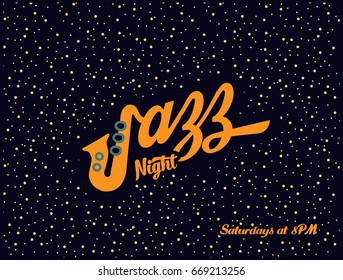 Jazz Night Poster Music Club