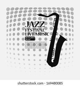 Jazz party poster