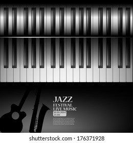Jazz party poster