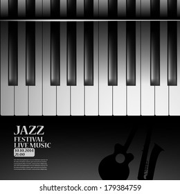 Jazz party poster
