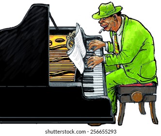 Jazz pianist