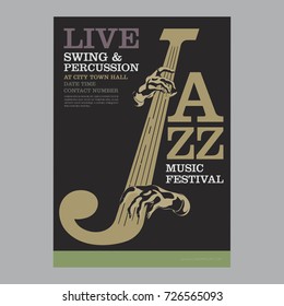 jazz poster template