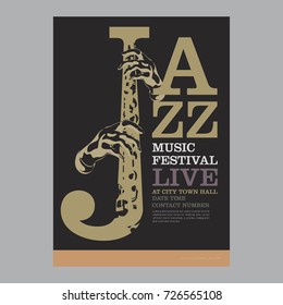 jazz poster template