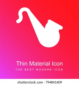 Jazz red and pink gradient material white icon minimal design