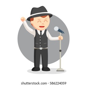 jazz singer man color