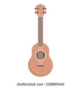 Jazz ukulele icon cartoon vector. Acoustic art. Beach style