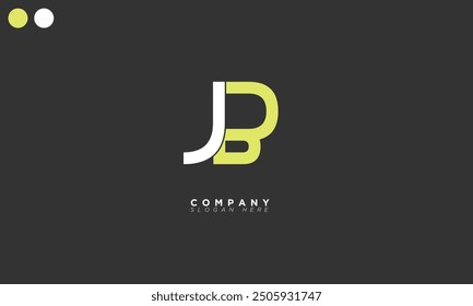 JB Alphabet letters Initials Monogram logo 