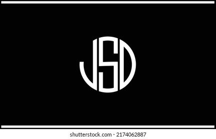 JB, BJ Abstract Letters Logo Monogram