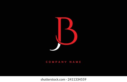 JB, BJ, Alphabets Letters Logo Monogram