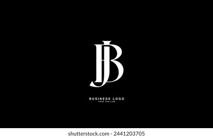 JB, BJ, J, B, Abstract Letters Logo Monogram