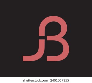 jb free vector logo word 