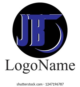 JB Initial  Letter Logo Design Template Element Vector 10