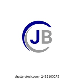 JB Initial Letter Logo design vector template, Graphic Alphabet Symbol for Corporate Business