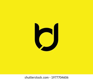 jb letter logo design vector template
