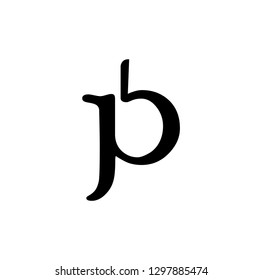 jb letter vector logo