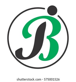 jb letter vector logo