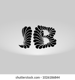 JB Logo, Decorative, Romantic