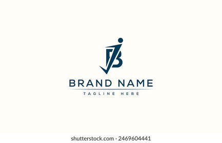 JB logo Design Template Vector Graphic Branding Element.