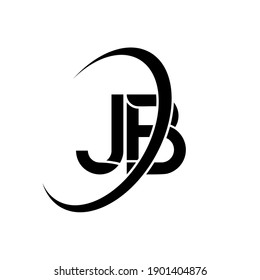 JB logo. J B design. White JB letter. JB J B letter logo design. Initial letter JB linked circle uppercase monogram logo.