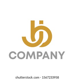 Jb Logo Vector Design Template Sign
