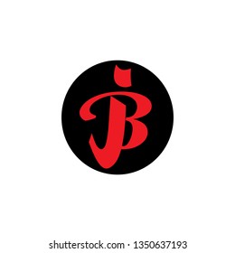 JB, SB Letter Logo Vector
