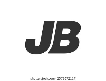 JB Techno Editable Font Logo For Corporate Branding. Bold, Futuristic Design With Unique Typographic Ideas. Minimal Custom Type And Dynamic Letter Variations For Promotion, Printing, And Book Titles