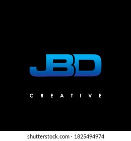 JBD letter logo design vector