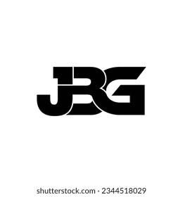 JBG letter monogram logo design vector