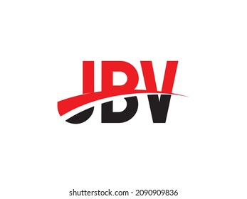 JBV Letter Initial Logo Design Vector Illustration