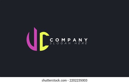 JC Alphabet letters Initials Monogram logo CJ, J and C