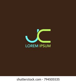 JC design for logo icon brochure 