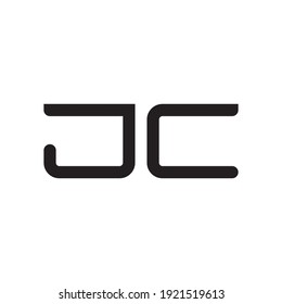 Jc Initial Letter Vector Logo Stock Vector (Royalty Free) 1921519613 ...