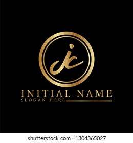 JC initial logo design with a creative and minimalist concept. Vector EPS 10.