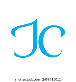 JC Letter Logo Creative Design.
JC-Monogramm Logo Unique Concept Vector.
JC kreative moderne flache abstrakte Initialen Buchstaben-Logo.

