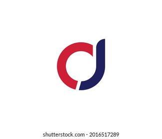 JC letter logo design vector template