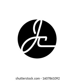 Jc Logo Design Simple Modern Template