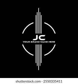 JC logo design, JC logotipo simples e moderno. JC design de alfabeto luxuoso