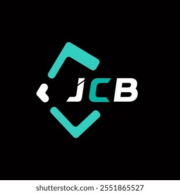 JCB creative minimalist letter logo. JCB unique vector initials alphabet letter logo design 
