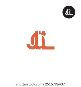 Diseño de monograma de letra de logotipo JCL