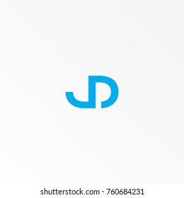 JD design for logo symbol