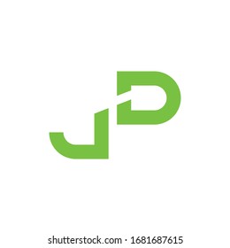 JD initial letter logo template vector icon design