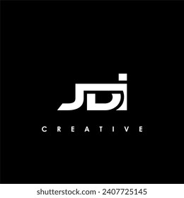 JDI Letter Initial Logo Design Template Vector Illustration