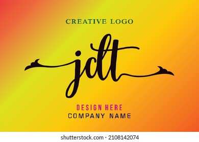JDT  lettering logo is simple, easy to understand and authoritative